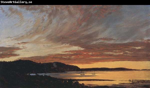 Frederic E.Church Sunset,Bar Harbor